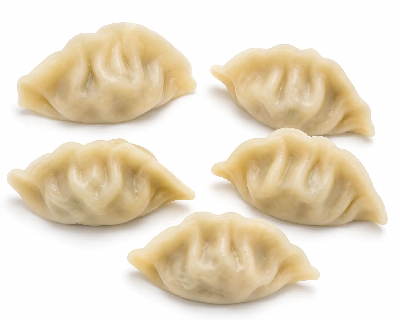 Option A: 五个饺子